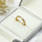 5 chiếc Nhẫn cưới Titan Bộ Ôm Hợp kim có thể điều chỉnh Vàng Moissanite Nhẫn trang sức thời trang