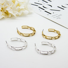 Kim cương giả Bông tai sụn vàng 14k 1.0 X 10mm Vòng khuyên tai mũi khoan tròn
