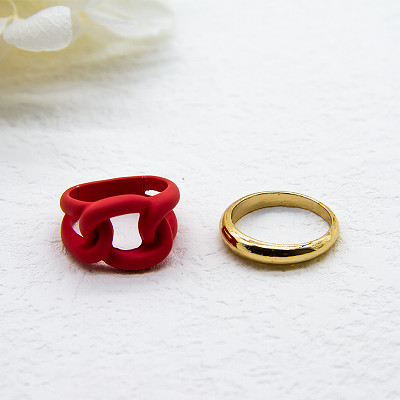 Phụ nữ mạ vàng Nhẫn cưới Sterling Bạc / Thép không gỉ Đá quý Nhẫn thời trang